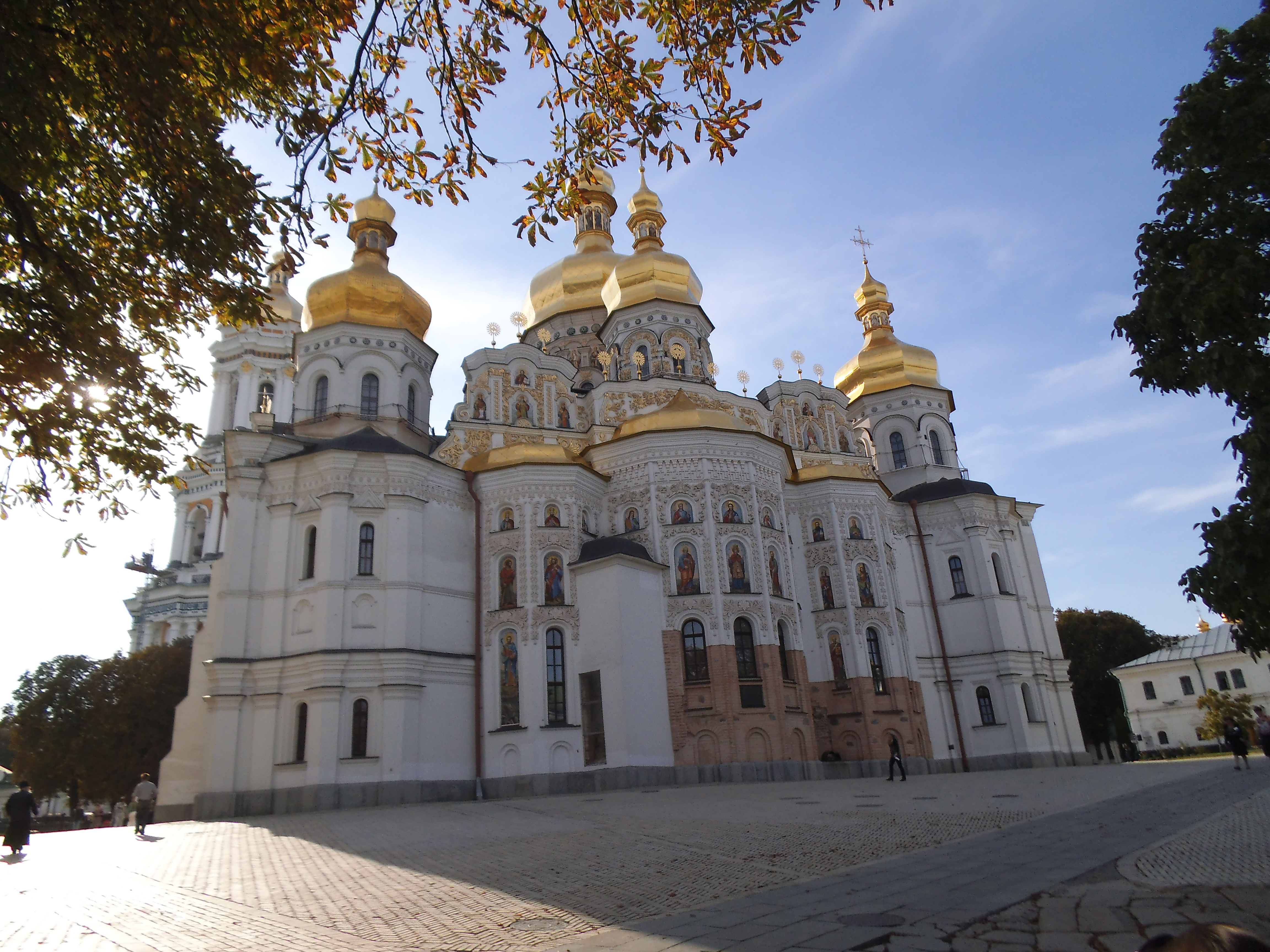 One of the faous churches of the Pecherska Lavra in Kiev